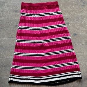 Dolan Left Coast Anthropologie Skirt Striped M NWOT